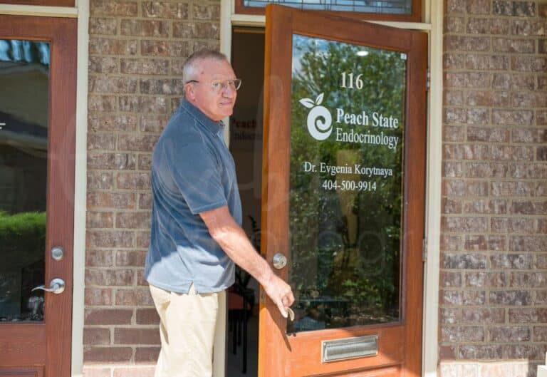 Endocrinologist visit at Peach State Endocrinology